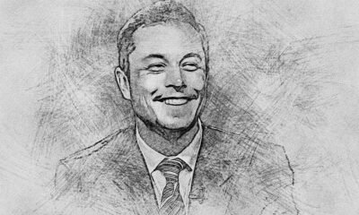 Elon Musk Drawing Portrait