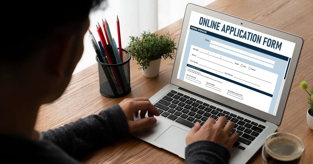 Online application form for modish registration (Digital Signage Applications in Schools)