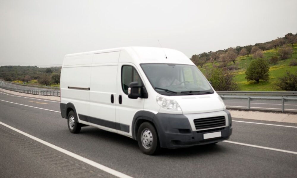 White Delivery Van hypothetically used for Rai Van Concept