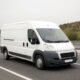 White Delivery Van hypothetically used for Rai Van Concept