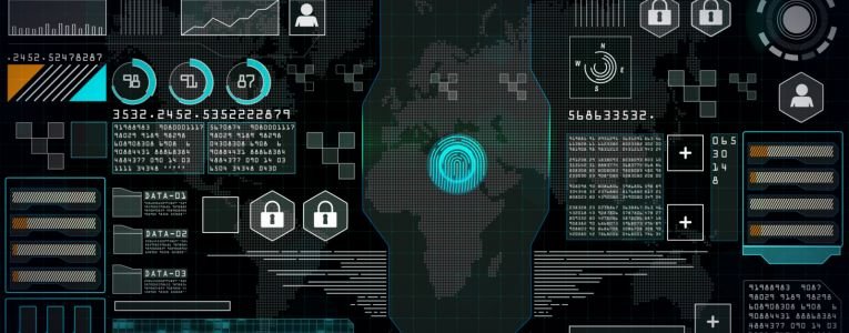 Fingerprint Scanner with User Interface Head up Display